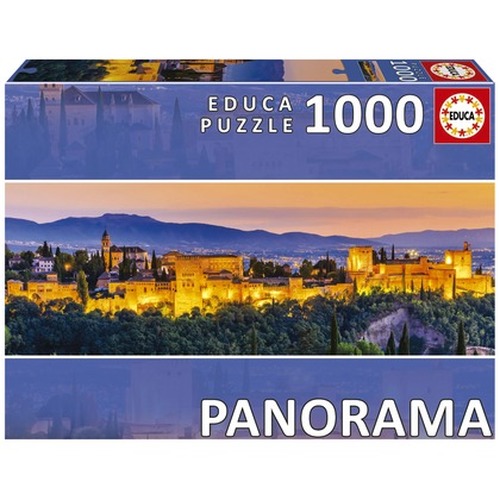 Puzzle 1000 el. Alhambra / Grenada / Hiszpania (panorama)