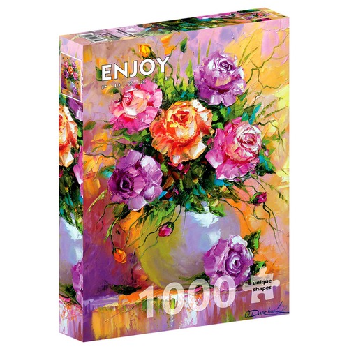 Puzzle 1000 el. Bukiet róż