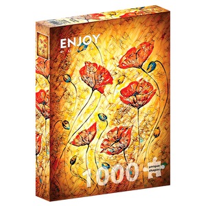 Puzzle 1000 el. Czerwone maki