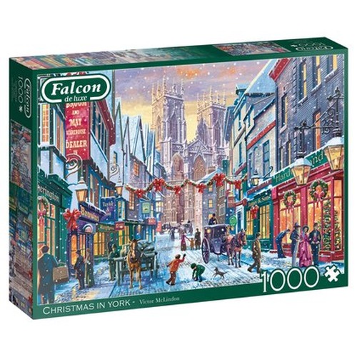 Puzzle 1000 el. FALCON Święta Bożego Narodzenia w Yorku