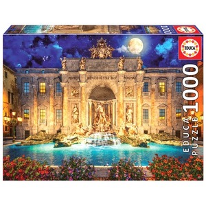 Puzzle 1000 el. Fontanna di Trevi / Rzym / Włochy