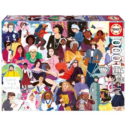 Puzzle 1000 el. Ikoniczne kobiety