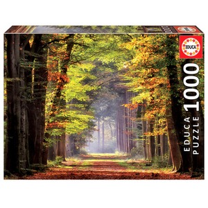 Puzzle 1000 el. Jesienny spacer