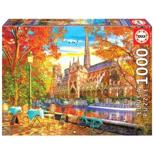 Puzzle 1000 el. Katedra Notre Dame / Paryż / Francja