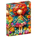 Puzzle 1000 el. Kolorowa lalka