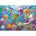 Puzzle 1000 el. Kolorowe meduzy