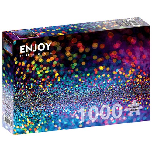 Puzzle 1000 el. Kolorowy brokat