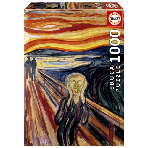 Puzzle 1000 el. Krzyk, Edvard Munch