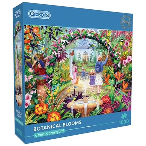 Puzzle 1000 el. Kwiaty botaniczne
