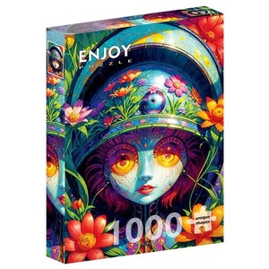 Puzzle 1000 el. Kwiecista wojowniczka