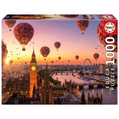 Puzzle 1000 el. Londyn w rozkwicie