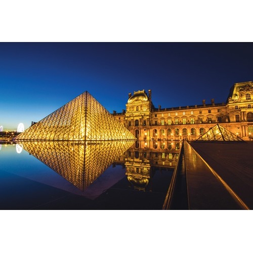 Puzzle 1000 el. Luwr nocą