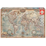 Puzzle 1000 el. Mapa polityczna świata (miniatura)
