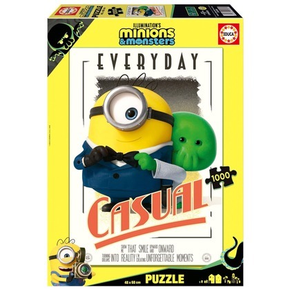 Puzzle 1000 el. Minionki