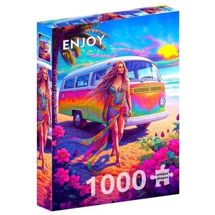 Puzzle 1000 el. Miłość i pokój