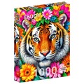 Puzzle 1000 el. Paski i kwiaty