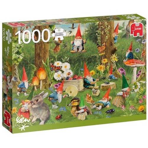 Puzzle 1000 el. PC Skrzaty na skraju lasu