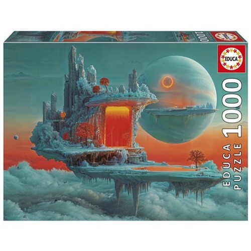 Puzzle 1000 el. Planeta ognia i lodu