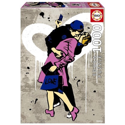 Puzzle 1000 el. Pocałunek, TV Boy