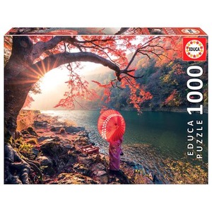 Puzzle 1000 el. Rzeka Katsura / Japonia