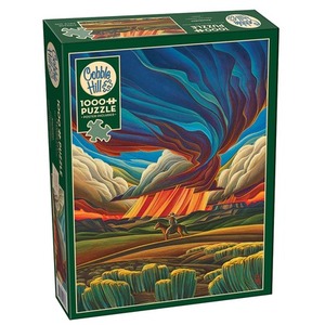 Puzzle 1000 el. Samotny kowboj