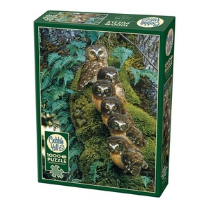 Puzzle 1000 el. Sowia rodzina