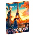 Puzzle 1000 el. Spacer w Paryżu / Francja