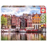 Puzzle 1000 el. Tańczące domy / Amsterdam