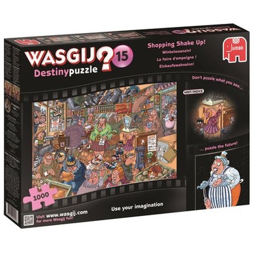 Puzzle 1000 el. WASGIJ DESTINY 15 W osiedlowym warzywniaku