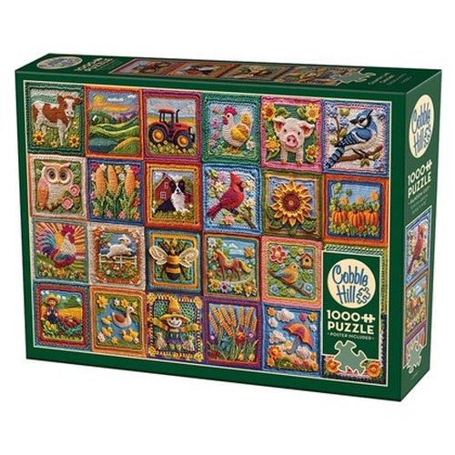 Puzzle 1000 el. Wiejskie życie