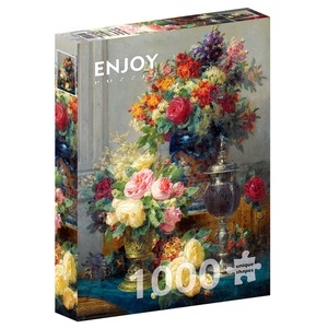 Puzzle 1000 el. Wiosenne kwiaty, Jean-Baptiste Robie