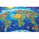 Puzzle 1000 el. Zabytki całego świata (miniatura)