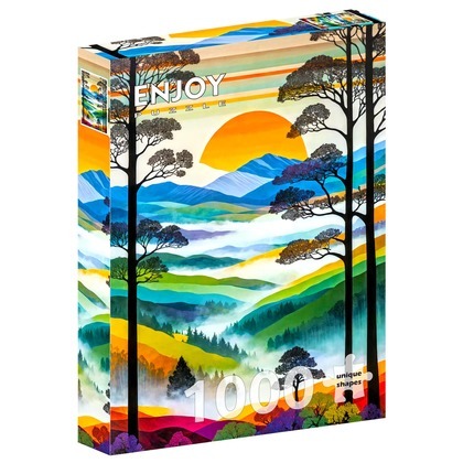 Puzzle 1000 el. Zachód słońca