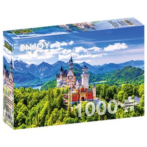 Puzzle 1000 el. Zamek Neuschwanstein / Niemcy