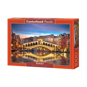 Puzzle 1000 elementów - Rialto w nocy