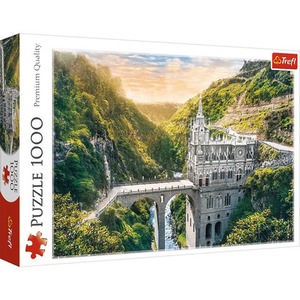 Puzzle 1000 elementów Sanktuarium Las Lajas Kolumbia