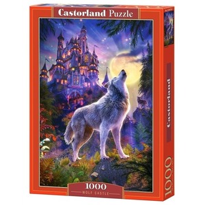 Puzzle 1000 elementów - Wilk i zamek