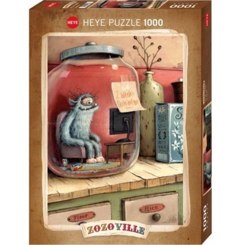 Puzzle 1000 elementów Zozoville Kwarantanna