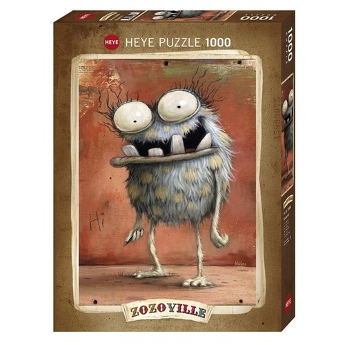 Puzzle 1000 elementów - Zozoville, Wielkie oczy