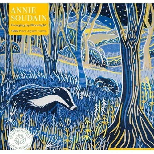Puzzle 1000 Foraging by Moonlight Annie Soudain