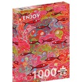 Puzzle 1000 Głęboka czerwień