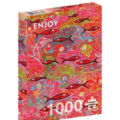 Puzzle 1000 Głęboka czerwień