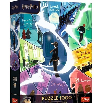 Puzzle 1000 Harry Potter: Zaklęcia i patronusy