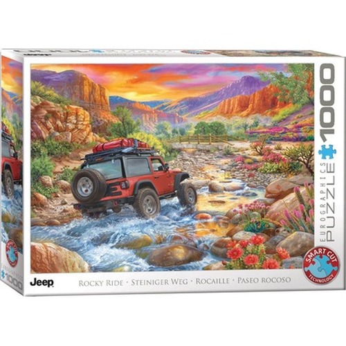 Puzzle 1000 Jeep Rocky Ride by C.Bigelow 6000-5998