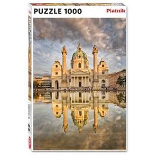 Puzzle 1000 - Kościół Św. Karola w Wiedniu PIATNIK