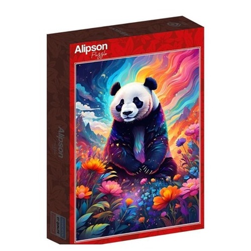 Puzzle 1000 Kolorowa Panda