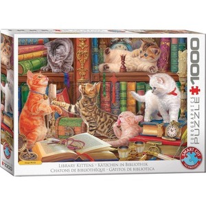 Puzzle 1000 Library Kittens 6000-5913