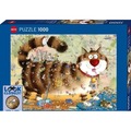 Puzzle 1000 Look Closely - Kot