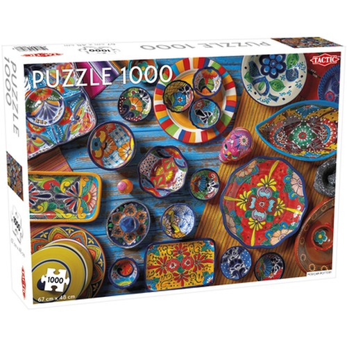 Puzzle 1000 Lover\'s Special Mexican Pottery