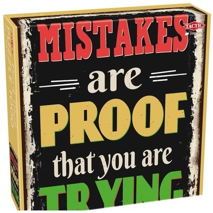 Puzzle 1000 Mistakes Proof of Trying